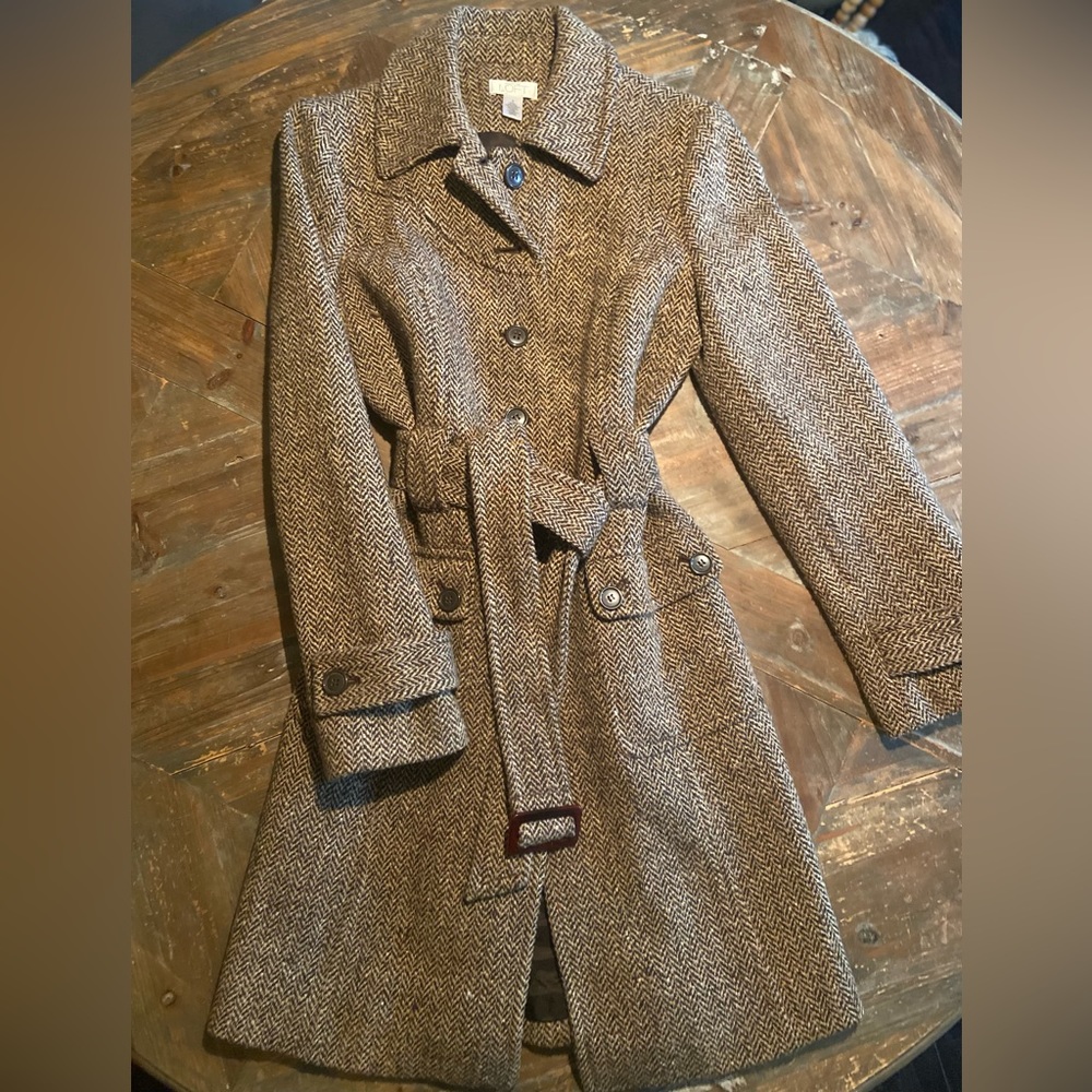 Ann Taylor Loft  Wool Blend Coat